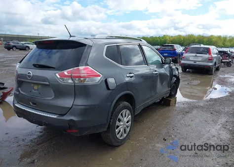 2016 Nissan Rogue S from USA, damaged, VIN JN8AT2MT6GW028893